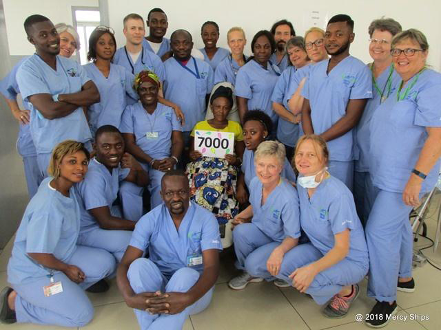 Riverside Dental Nurse treats 7000th patient in Africa